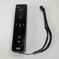 Nintendo Wii U / Wii Black Controller Remote - black noir