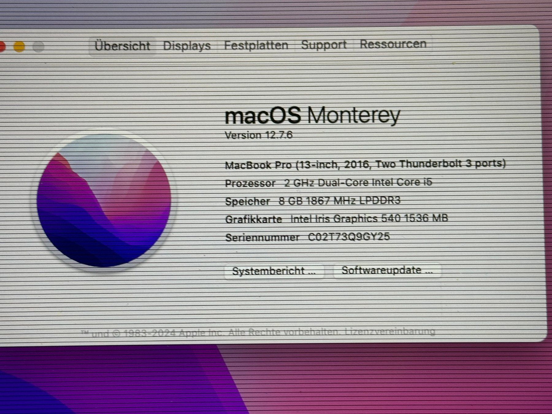 Apple Notebook: MacBook Pro "Core i5" 2.0 13" Late 2016 – Difettoso da Au SG venduto da bah_6f5w 5