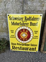 SRB Schweizer Radfahrerbund UVS Emailleschild