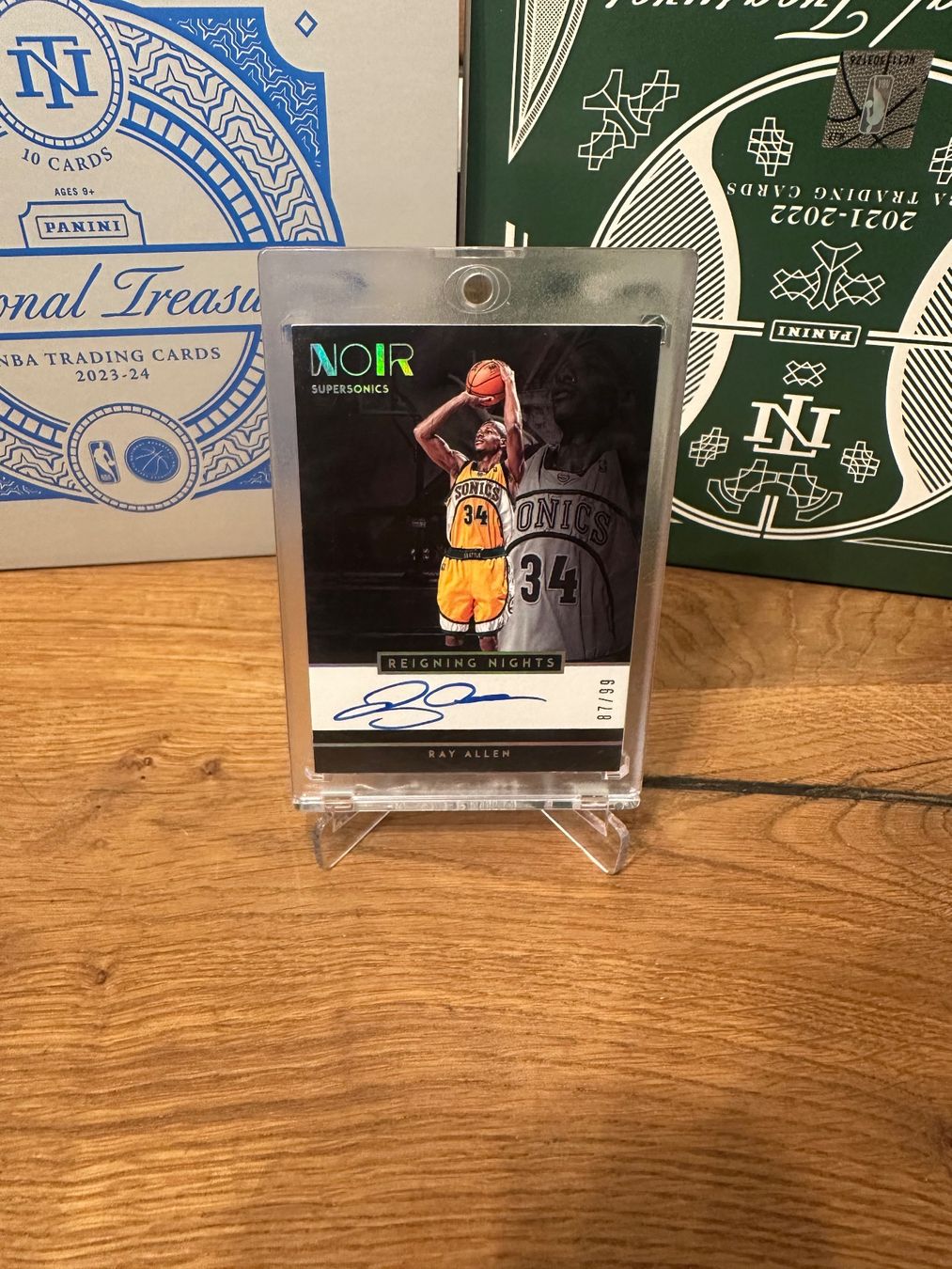 Carte Panini Noir Ray Allen auto /99 (D'occasion) à Vullierens pour CHF ...