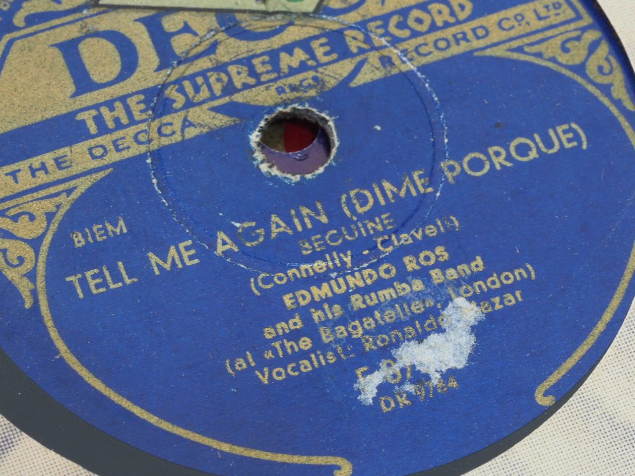 Dischi in vinile: DISQUES 78 TOURS – Usato da Lausanne venduto da Leag 2