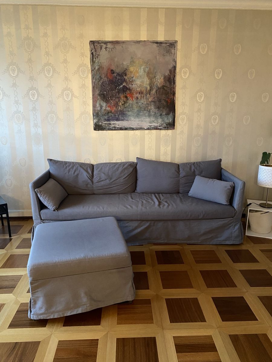 Ikea Divani: Stoffsofa Grau – Usato da Basel venduto da angelabraun