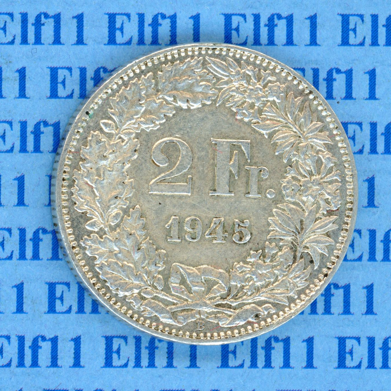 Tutti le monete: CHF___2.00 1945 -vz 2 Franken – Usato da Widnau venduto da Elf11