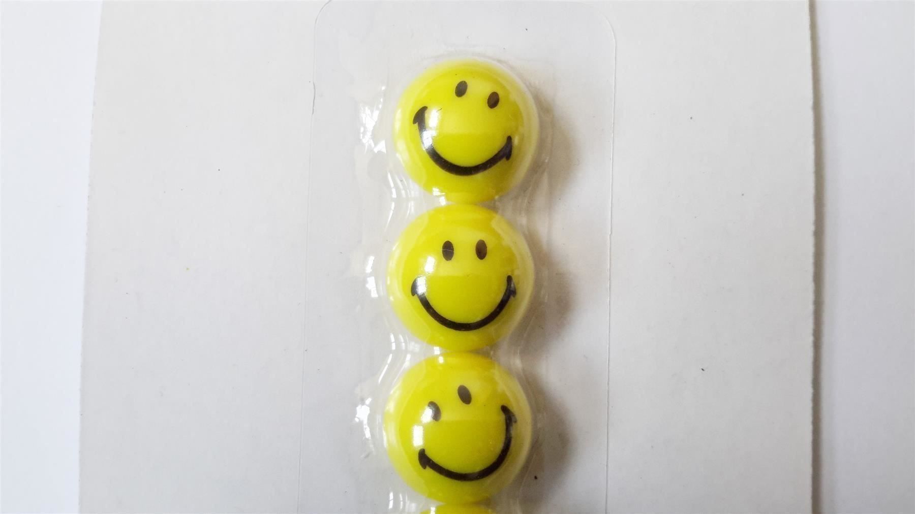 Magnete: Magnete Smiley 8 Stück, 20 mm – Neu und originalverpackt aus St. Gallen von cointec 3