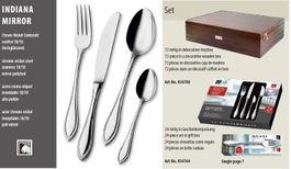 Besteck INDIANA Besteckset 72-tlg.