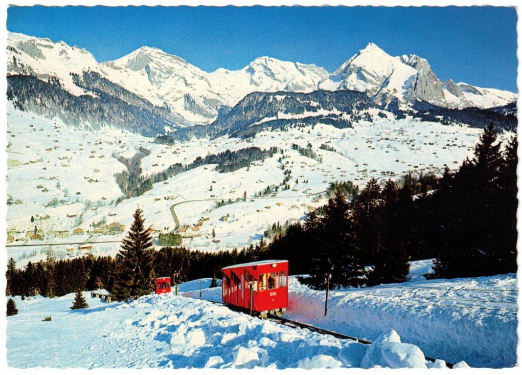 Cartoline postali: Unterwasser - Standseilbahn Iltios – Usato da Binningen venduto da Mountainrider