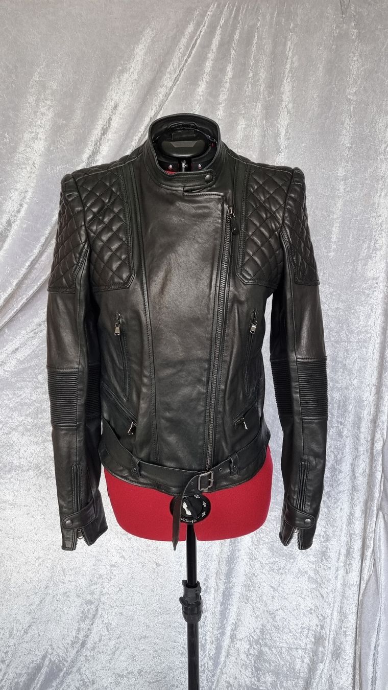 Diesel Giacche: Damen Lederjacke-Diesel Black Gold – Nuovo (secondo la descrizione) da Pfäffikon SZ venduto da hrs_k2tn