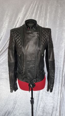 Damen Lederjacke-Diesel Black Gold