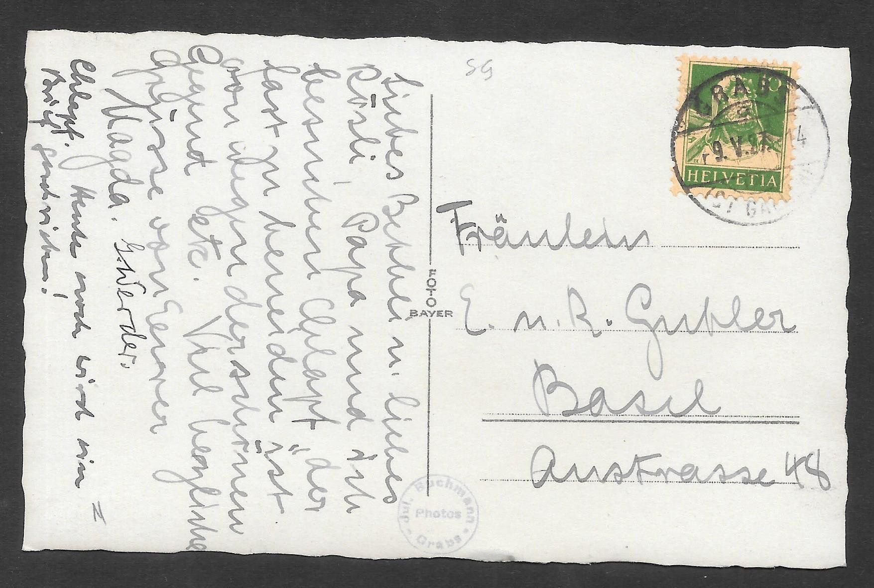 Cartoline postali: Grabs Bezirksspital – Usato da Olten venduto da clotaldi 1