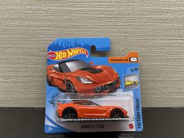 Hot Wheels Corvette C7 Z06, orange, neu in Originalverpackun