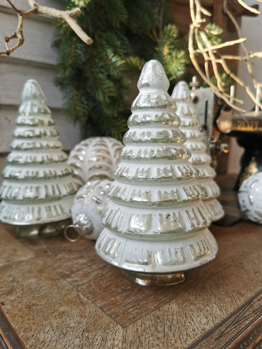 Alle Dekorationen: Bauernsilber, Weihnachtsbaum, Deko – Neu (gemäss Beschreibung) aus Walzenhausen von Cerna007 2