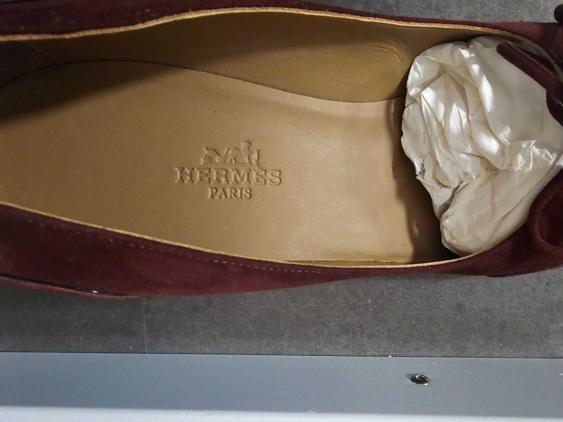 Hermès Damenschuhe: Escarpin daim HERMES – Neu (gemäss Beschreibung) aus Château-d'Oex von bla_b6mv 2
