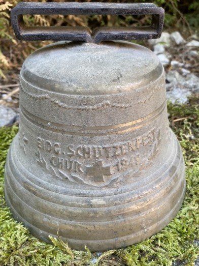 Campanacci mucche: Glocke  20 cm datiert 1949 – Usato da Ependes FR venduto da Sigird71