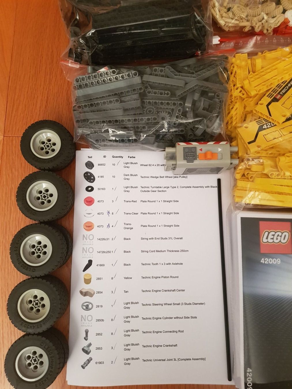 Lego Kit di costruzioni: Lego Technik 42009 5-Achs Kran zerlegt – Usato da Birmensdorf ZH venduto da Yellowsport 8