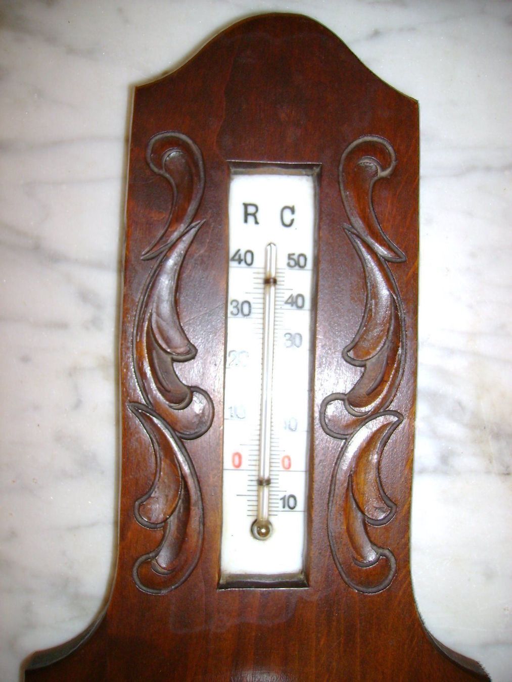 Sonstige antike Technik & Geräte: antiker Barometer und Thermometer Massiv – Gebraucht aus Bolligen von Astrophysiker06 2