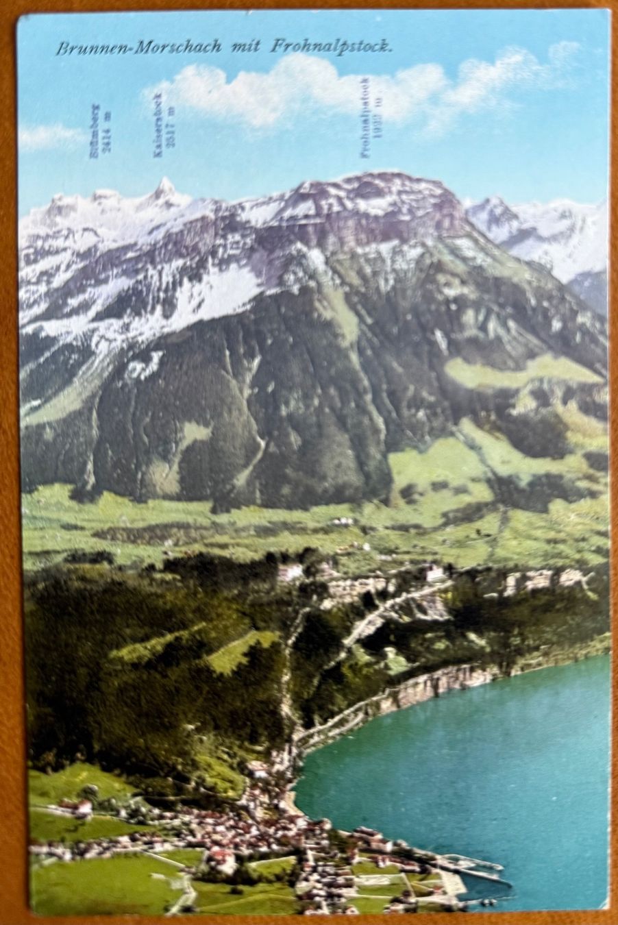 Cartoline postali: AK:  Brunnen - Morschach – Usato da Lutry venduto da Ediego