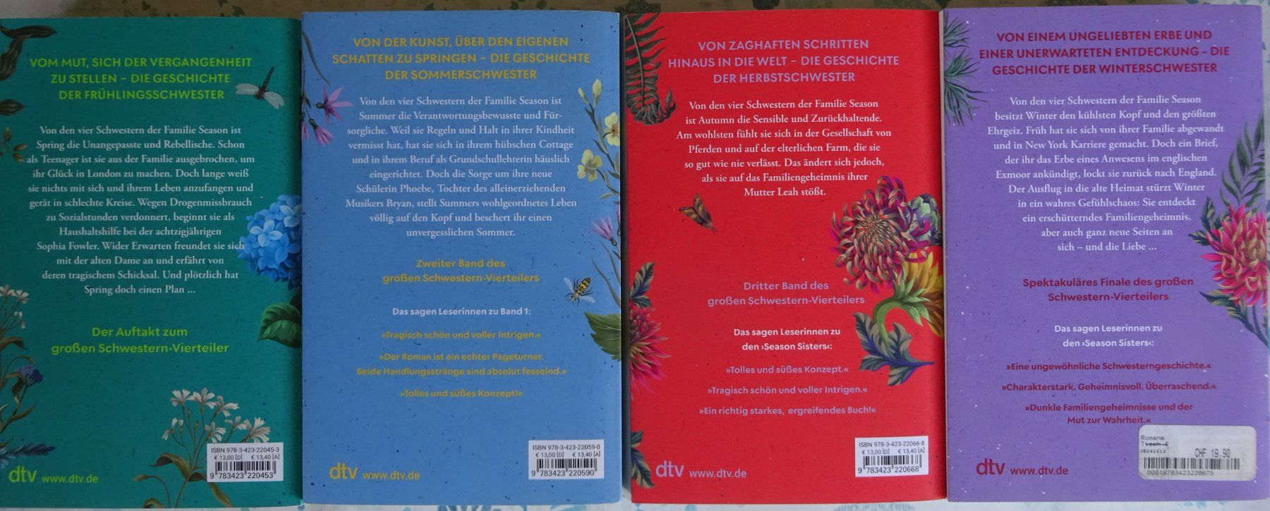 Bücher: Anna Helford "Season Sisters" – Gebraucht aus Bern von Hero2.0 1