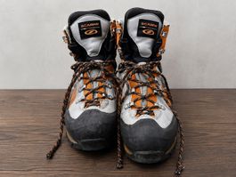 Robuste Scarpa-Bergschuhe in Grösse 42,5