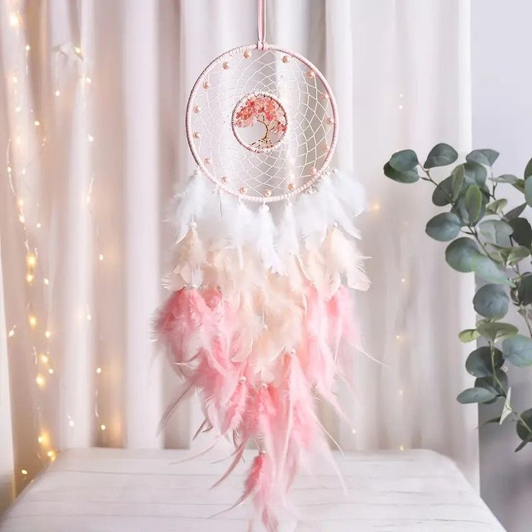 Traumfänger-Windspiel Für Außen – Mit Herz- Oder Elefanten-Motiv, 60 Cm Lang, Metall, Romantische Deko