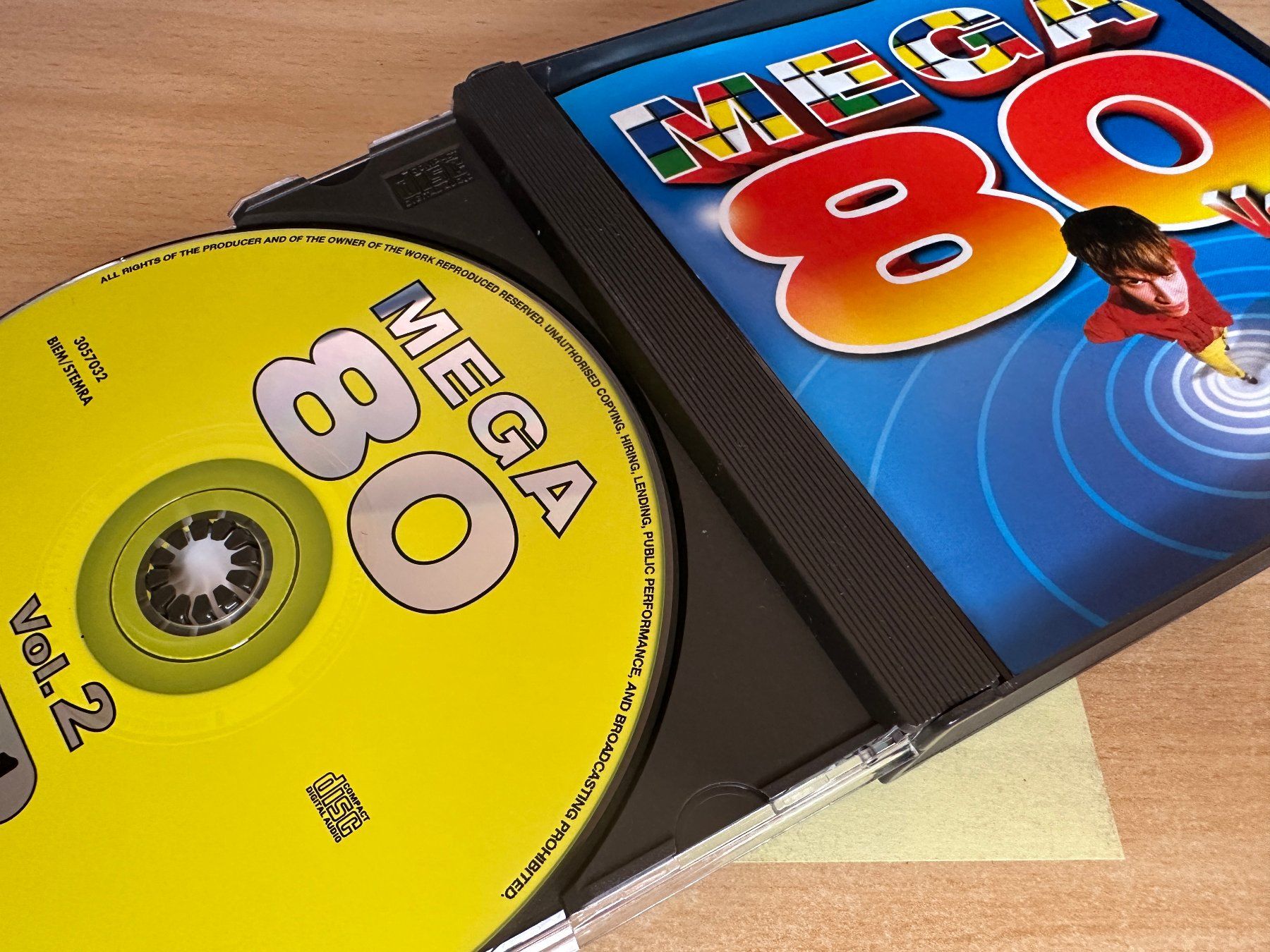 CD: Various – Mega 80 Vol. 2 - 4 CD – Usato da Rikon im Tösstal venduto da Alpenmutz 2
