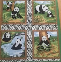 Patchworkstoff Pandabären