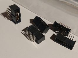5 Stk Stiftleiste 2x7-pol. 90° RM2.5 von Molex 90130-4218