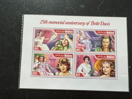 Bette Davis Malediven 2014   Block   ** (A1260)