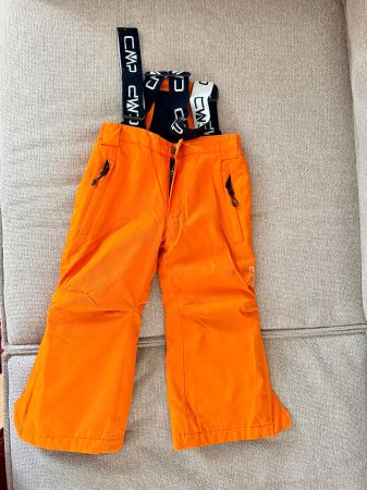 Kinder Skihose CMP, orange, Gr. 98, guter Zustand