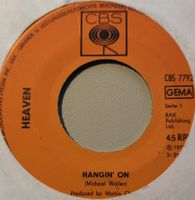 Vinyl-Single Heaven - Hangin' On