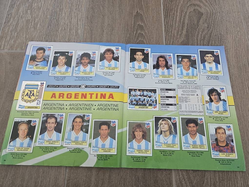 Alben: Panini WM USA 1994 – Gebraucht aus Hildisrieden von Wydenhof1 3