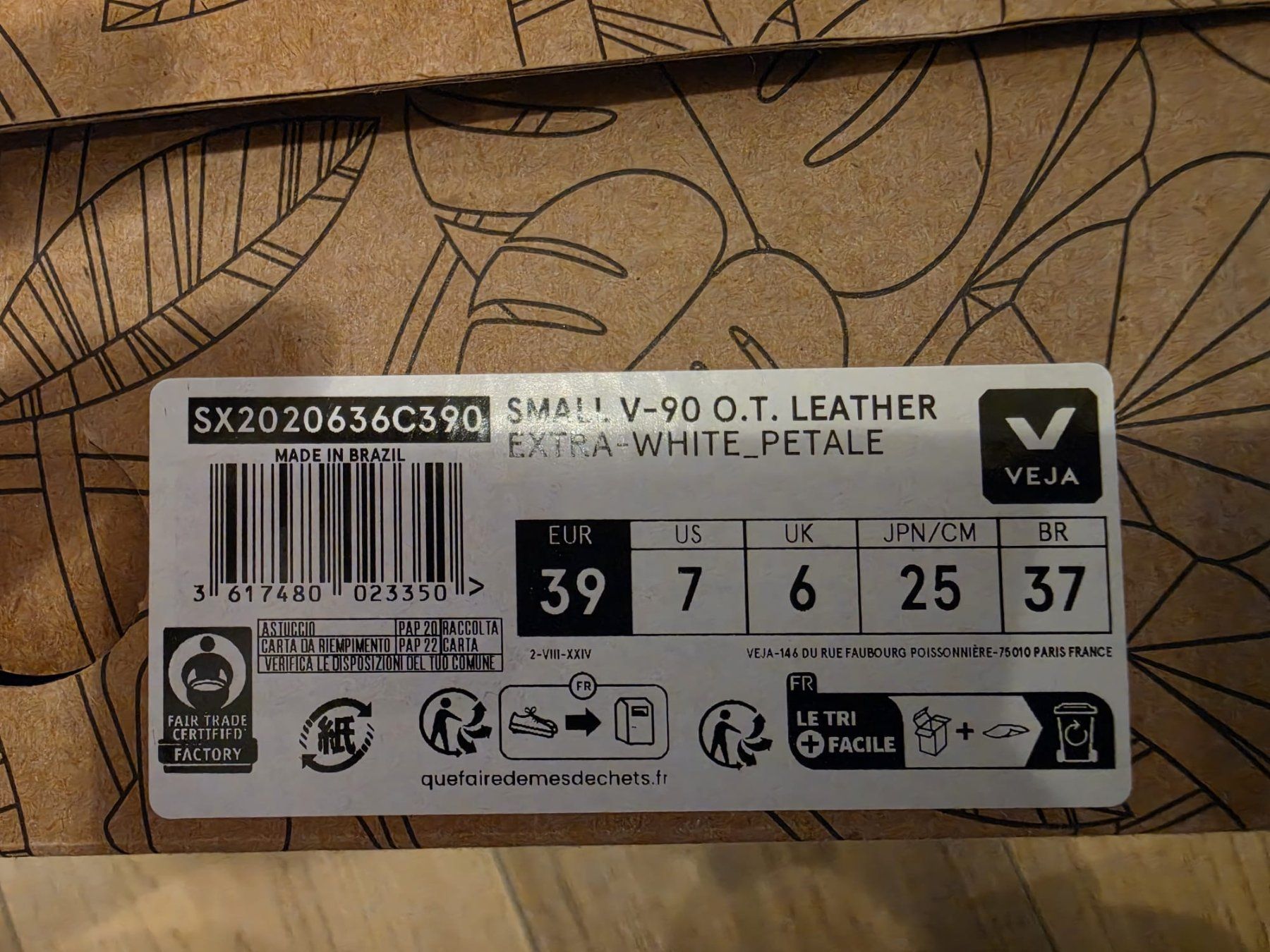 Veja Scarpe da donna: Veja Schue, weiss Gr. 39 – Nuovo (secondo la descrizione) da Lausanne venduto da Lea.444 6