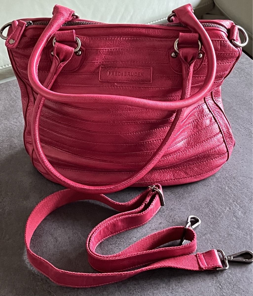 FredsBruder Borse da donna: FREDsBRUDER Leder Handtasche – Usato da Basel venduto da Cmueggi