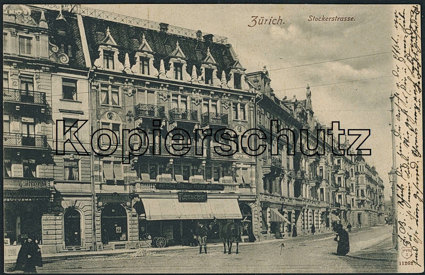 Cartoline postali: ZHS Enge - Zürich – Usato da Schindellegi venduto da leecollect