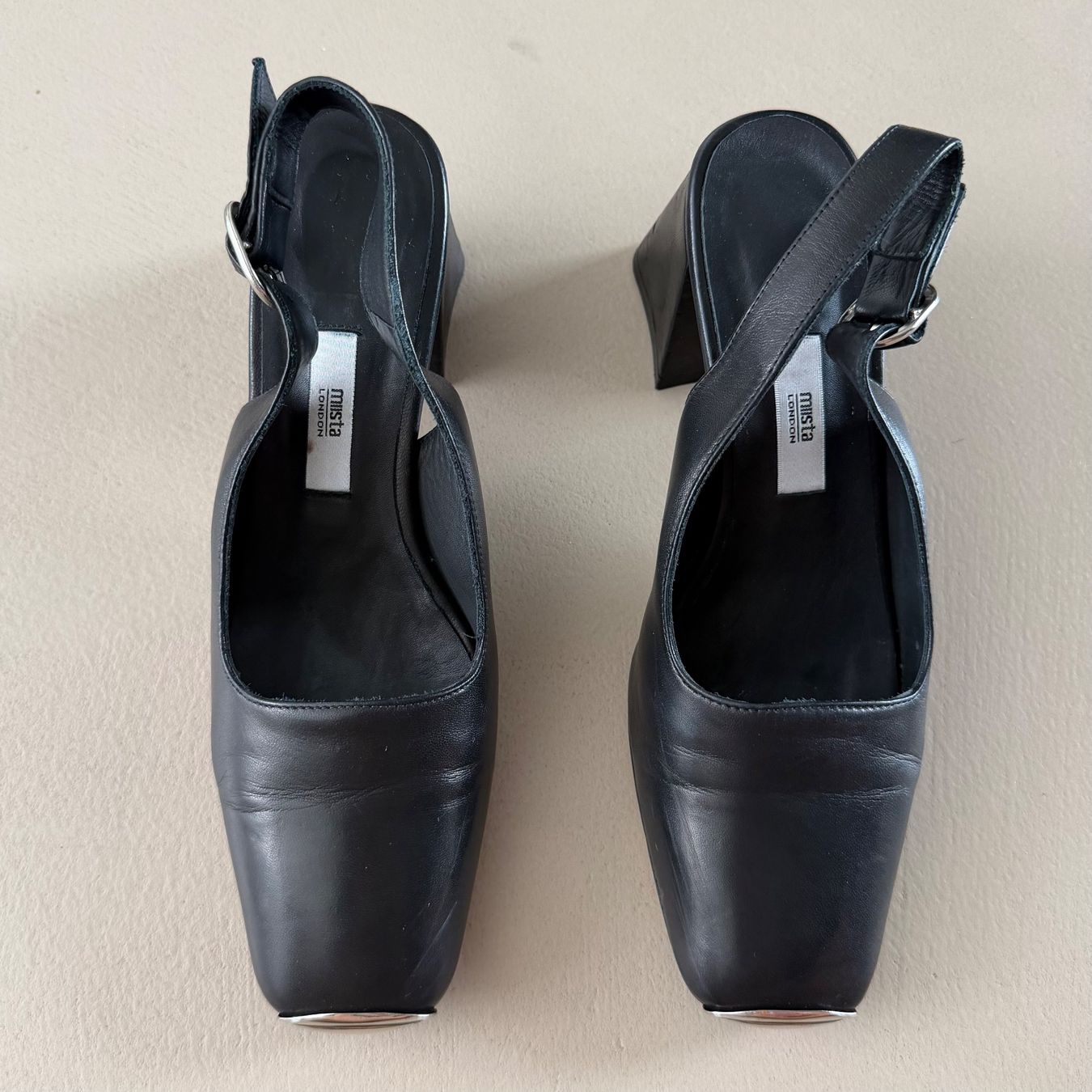 Miista Scarpe da donna: MIISTA Canar Slingback Pumps 🖤 – Usato da zürich venduto da vintage12 2
