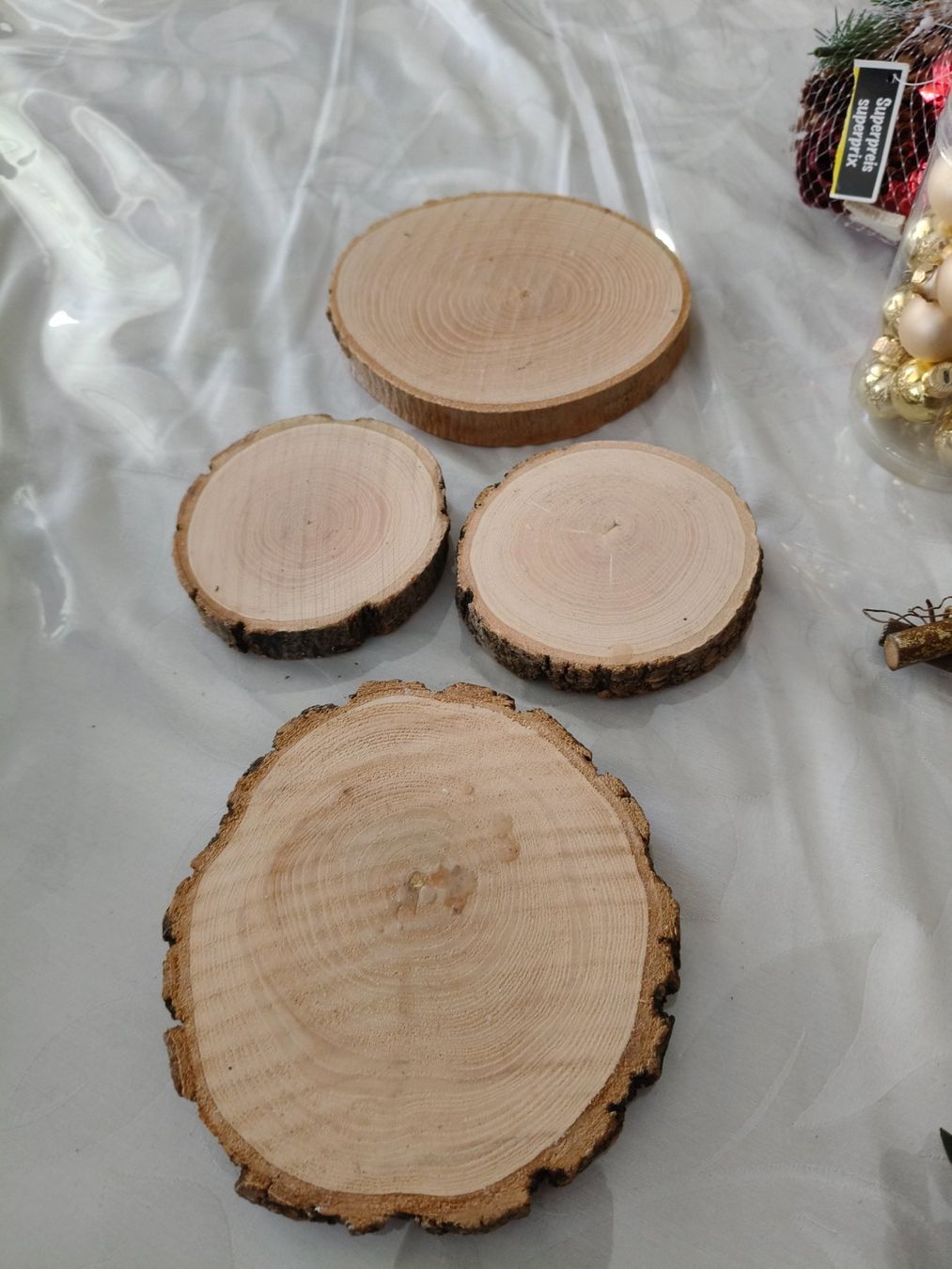 Tutte le decorazioni: Verschiedene Holzscheiben – Nuovo (secondo la descrizione) da Urtenen-Schönbühl venduto da sep_k9jk