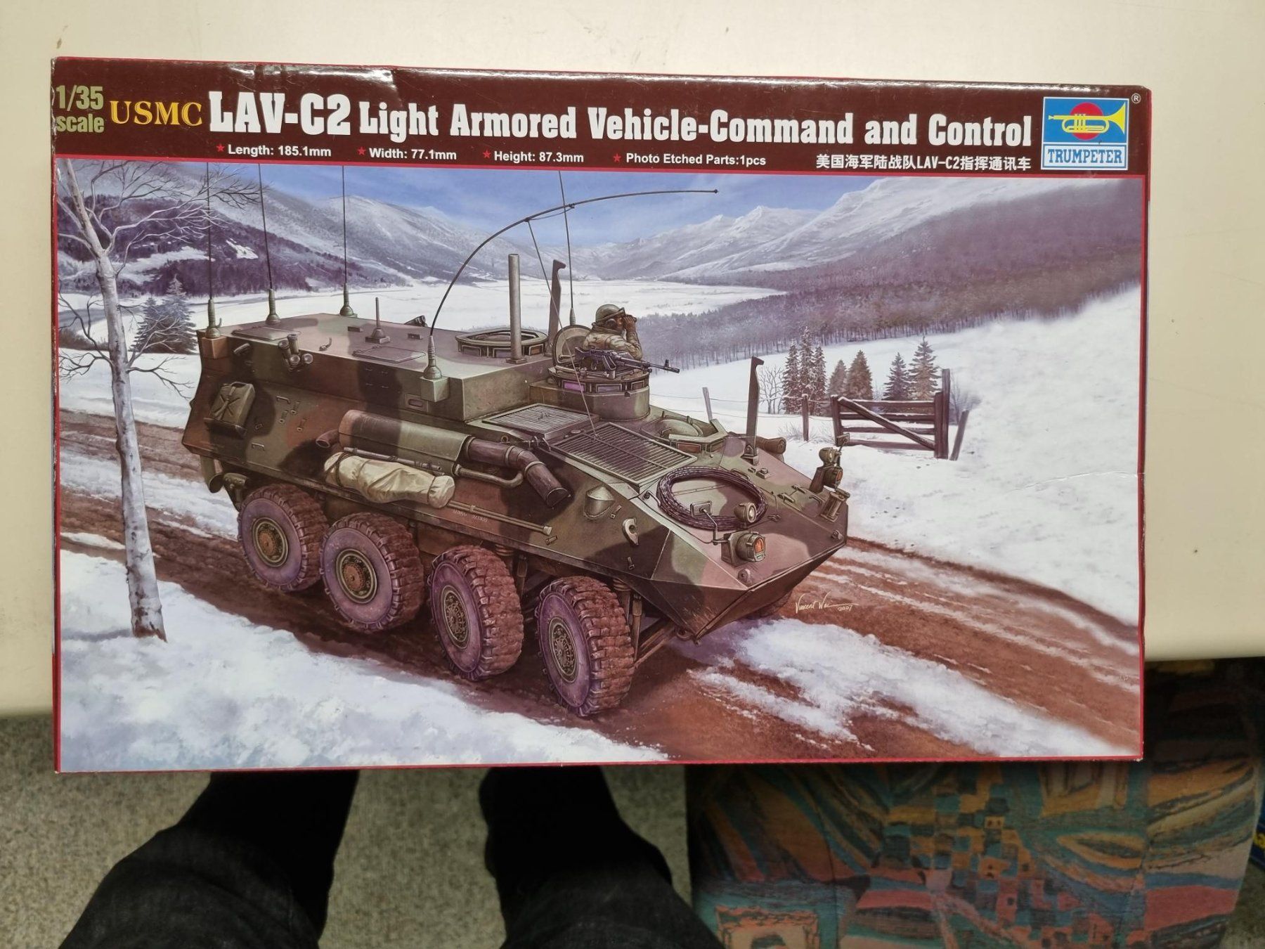 Modellbausätze & Standmodelle: USMC LAV-C2 Command and Control Vehicle – Neu (gemäss Beschreibung) aus Wettingen von