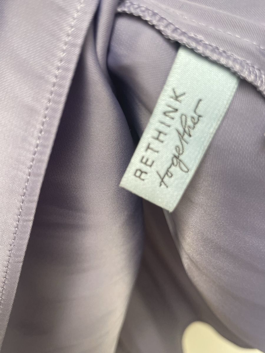 Marc Cain Blusen: Schluppenbluse Marc Cain Gr. 42 lila  – Neu (gemäss Beschreibung) aus Baar von mugi5813 3
