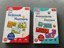 Assoziationen, Zahlen Lernspiel -Trefl