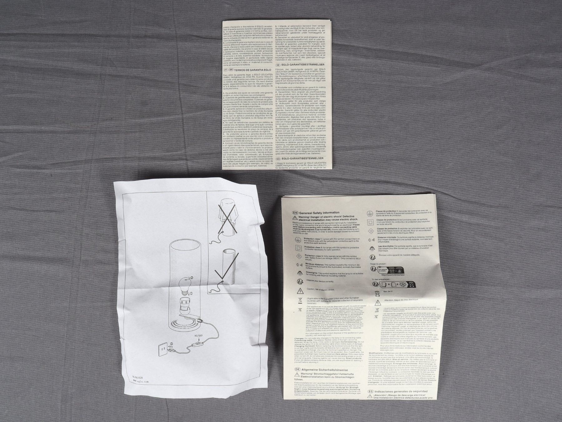 Eglo Lampade: EGLO Geo Tischlampe – Nuovo (secondo la descrizione) da Steinen venduto da Restwert_Steinen 6