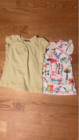 2 süsse Mädchen T-Shirts, Grösse 83, guter Zustand! 🍄