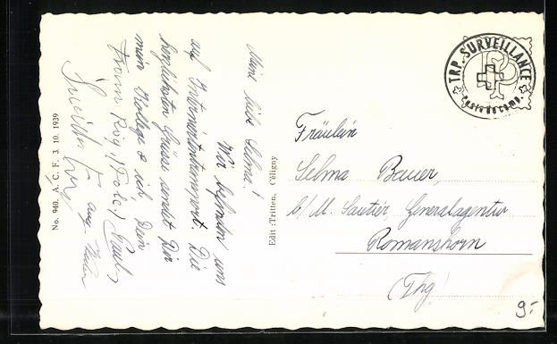 Cartoline postali: AK Céligny, La Place – Usato da Berlin venduto da bartko-reher 1