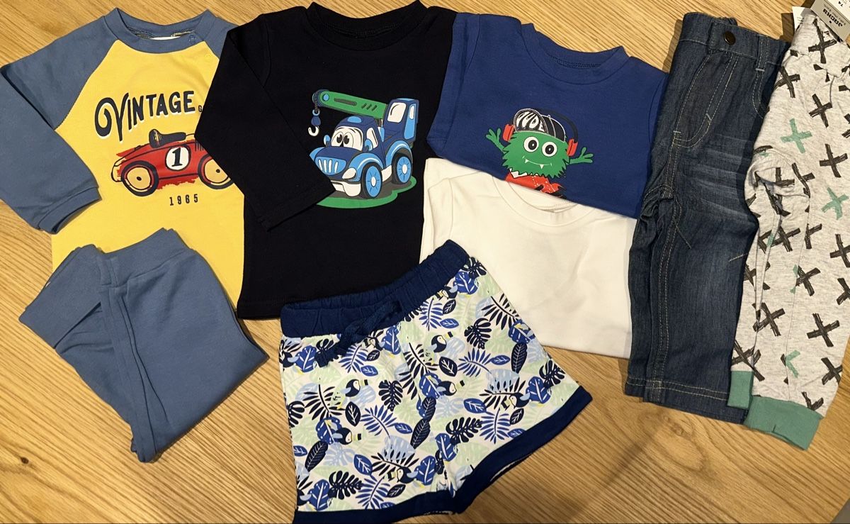 Lotti & Set di vestiti: Babykleider Junge 74 – Nuovo (secondo la descrizione) da Spiez venduto da Brnas 1
