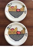 2x Mexikan Stil handbemalt Servierteller 36cm