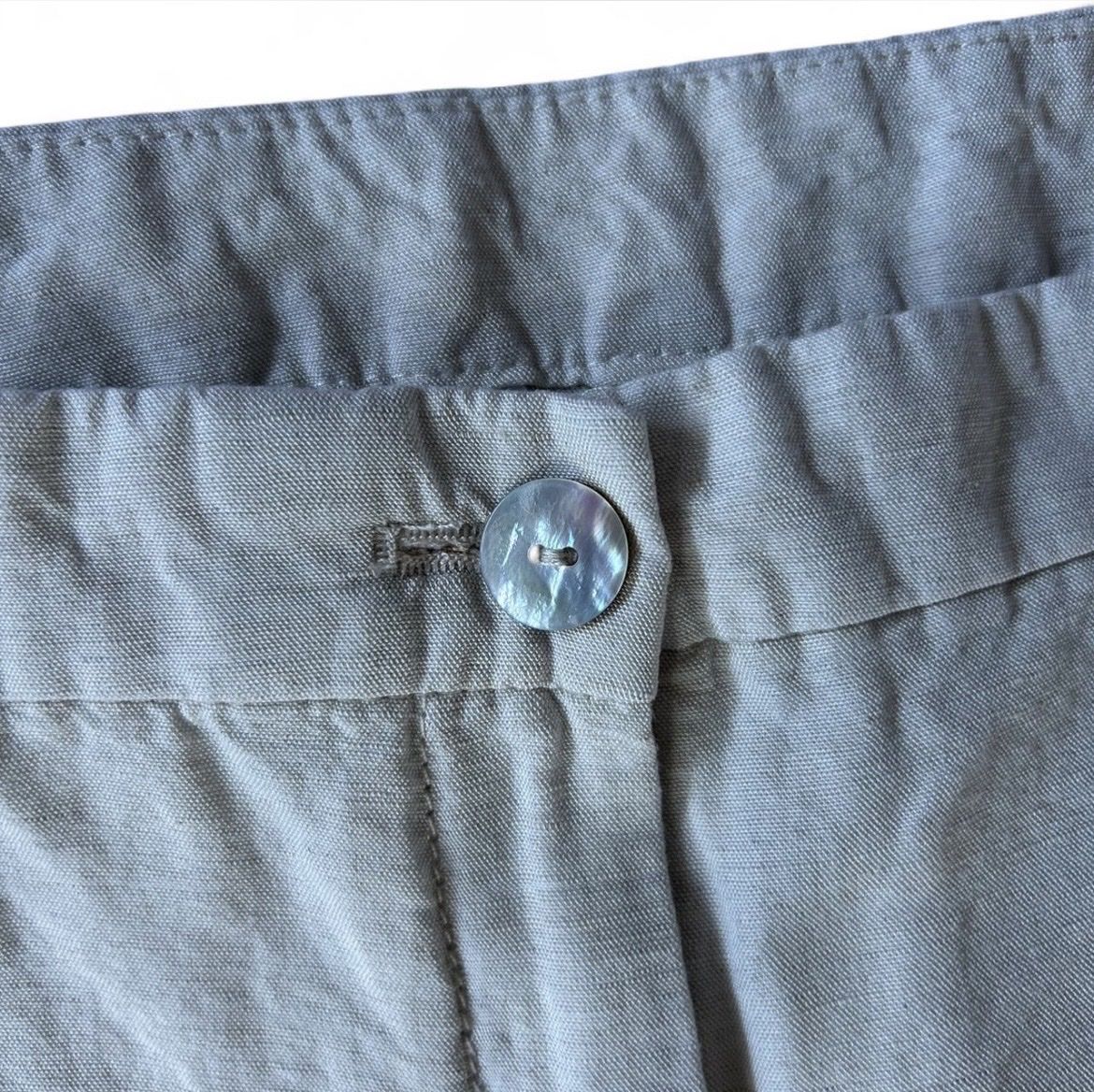 H&M Pantaloni: BEIGE LINEN BLEND WIDE-LEG PANTS – Nuovo (secondo la descrizione) da Zürich venduto da Cengre 6