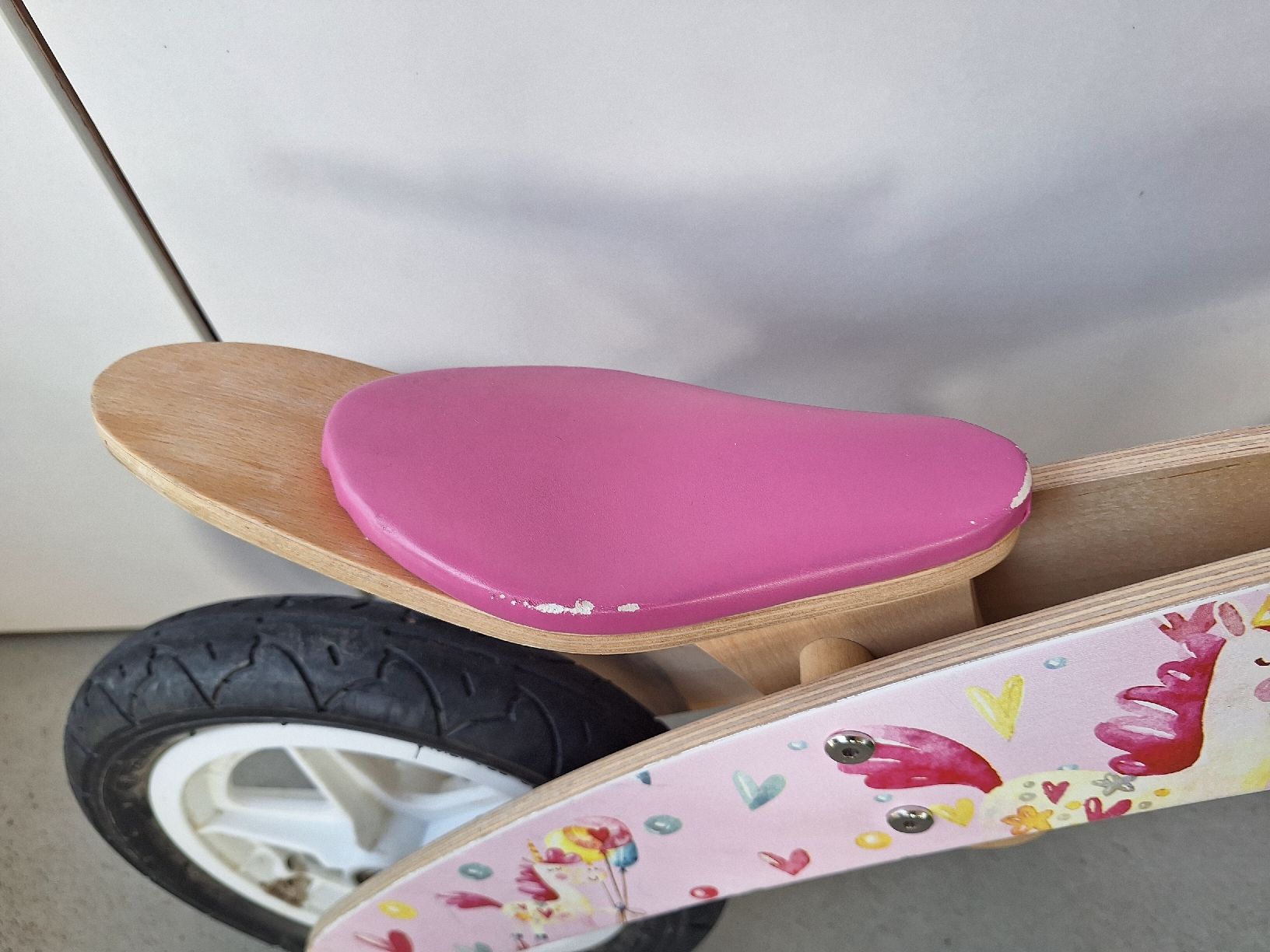 Biciclette: Süsses Laufrad Einhorn Mädchen Rosa Holz – Usato da Brugg AG venduto da ahauserd 1