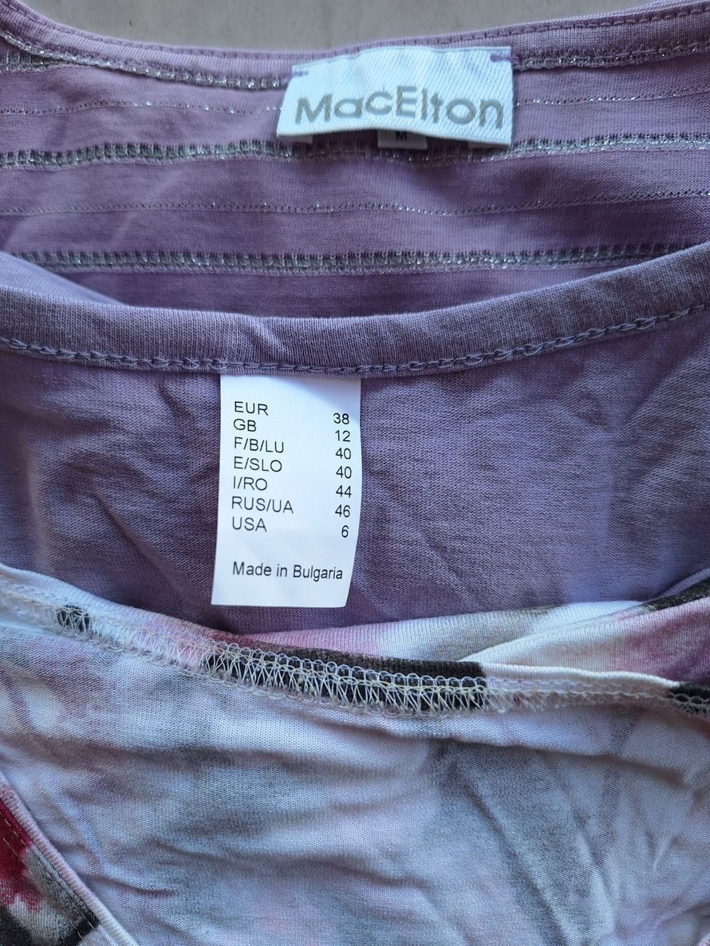 Lotti di vestiti: 3 STK T-SHIRTS GR 38/40 – Usato da Huttwil venduto da Kunterbuntli 1