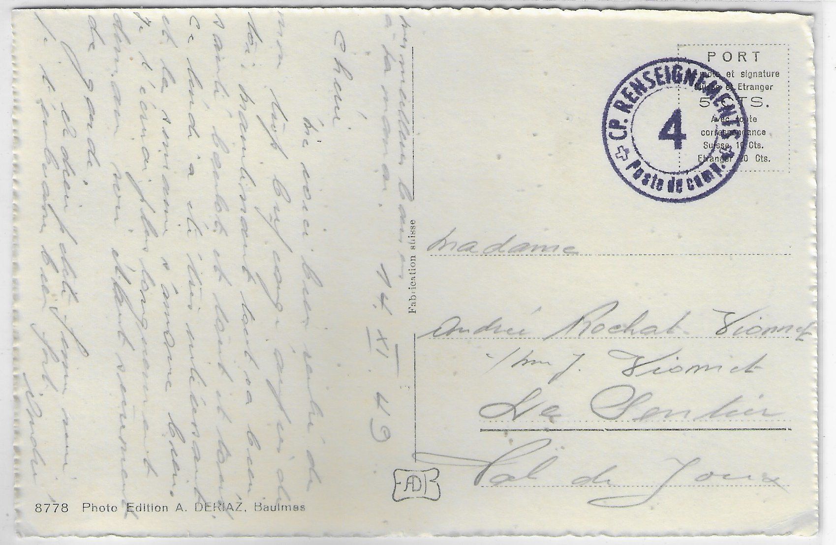 Cartes postales: Concise - Vue generale – D'occasion à Ettingen par Kartenplanet 1
