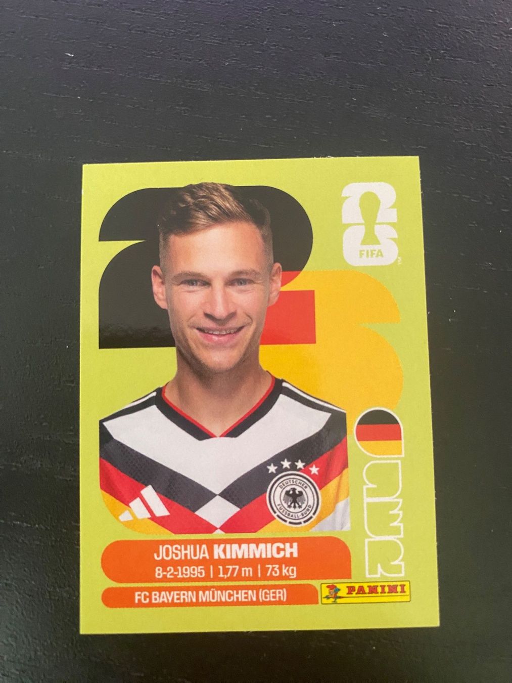 Panini Carte collezionabili: Joshua Kimmich - Panini 2026 – Usato da Seuzach venduto da sim_b7zv