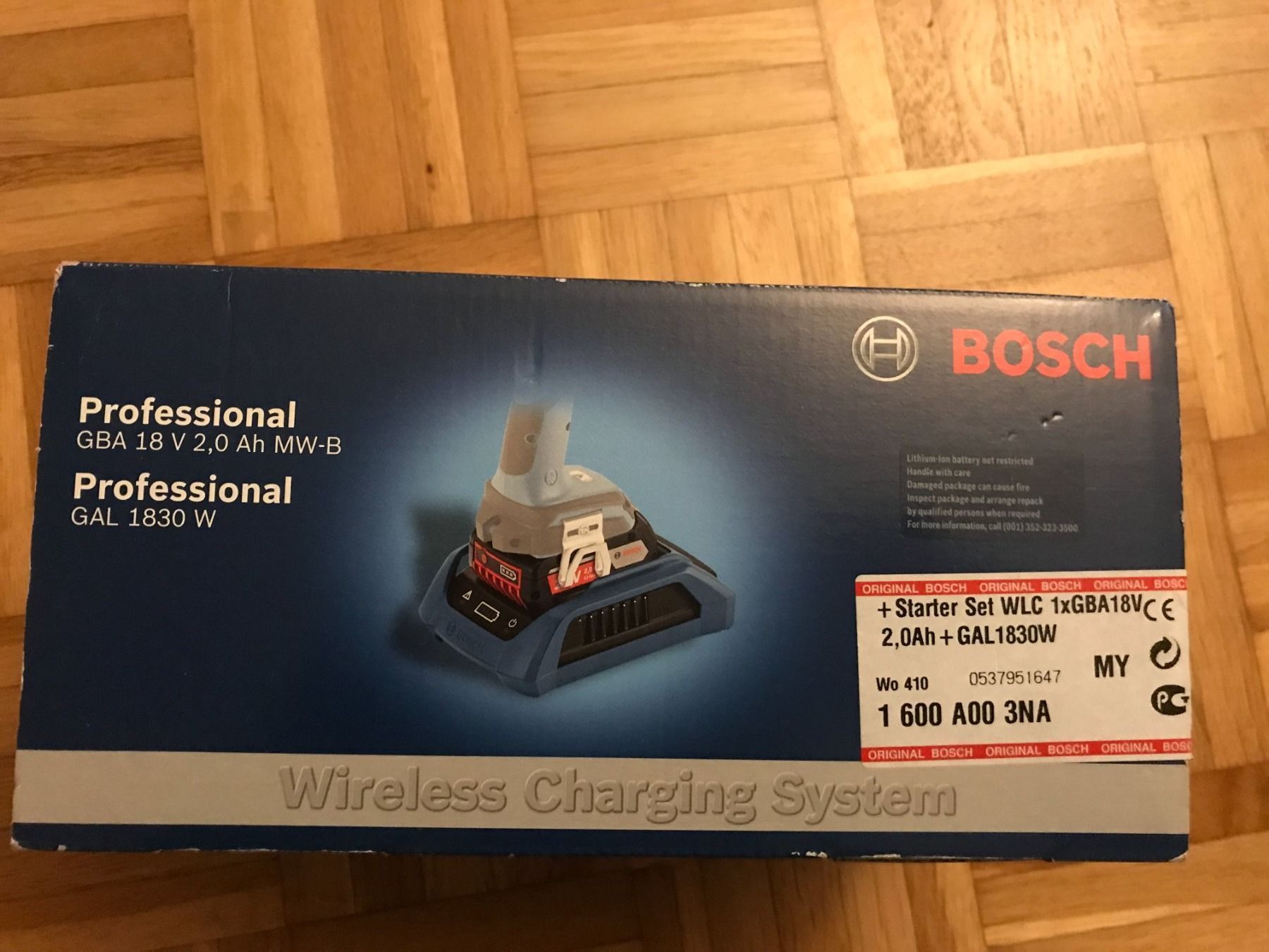 Bosch Tutti gli attrezzi: Bosch Professional Akku +Ladegerät Wireless Charging System – Nuovo e nell'imballaggio originale da Mauensee venduto da Mroelli 1