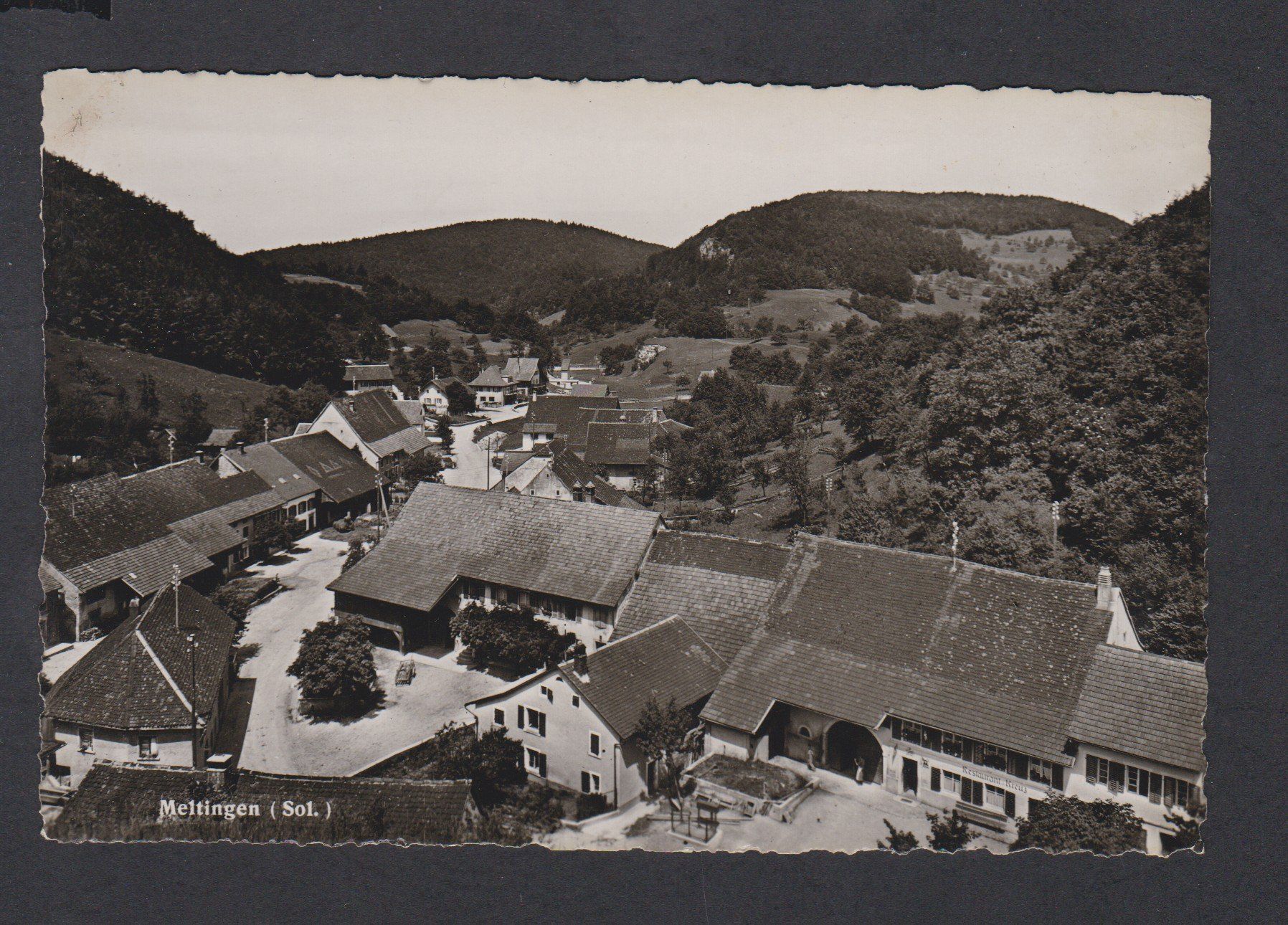 Cartoline postali: Meltingen  SO   :   alte Ansichtskarte – Usato da Vitznau venduto da Ropaku
